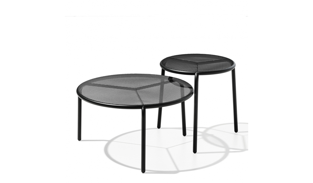 Starling nízký stolek nerez Ø58