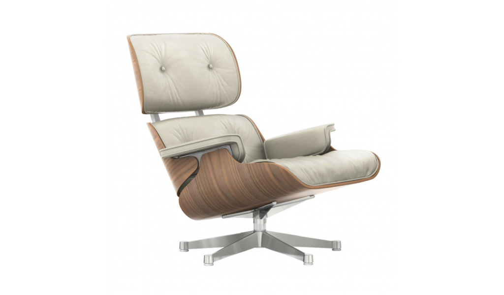 Lounge Chair  white-pigmented walnut