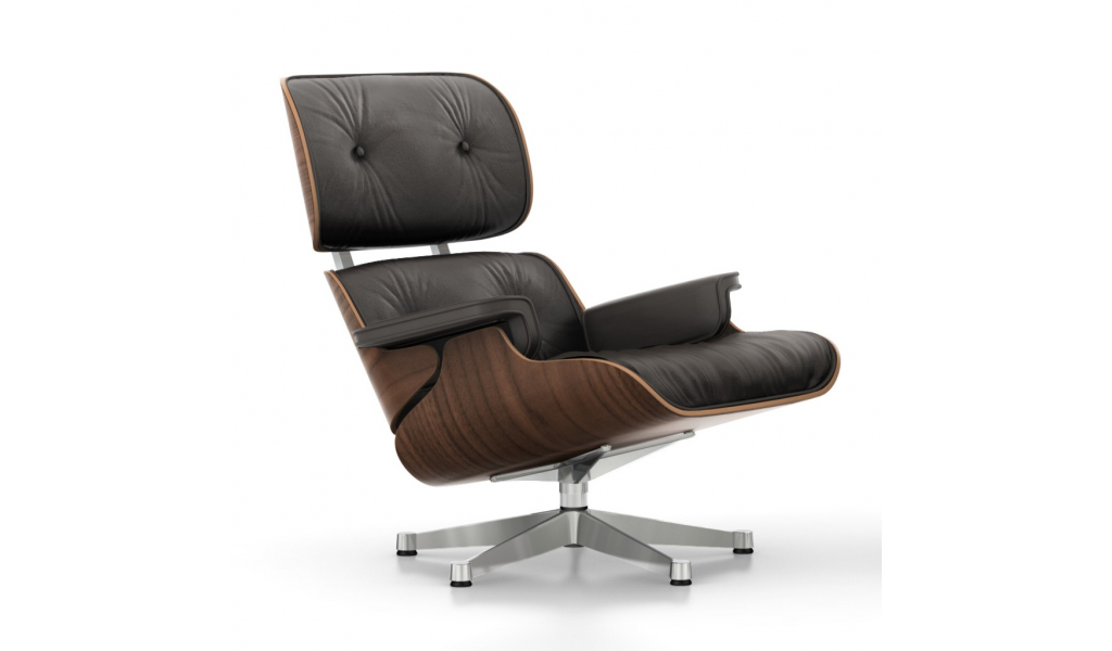 Lounge Chair, black-pigmented walnut