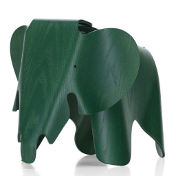 Eames Elephant tmavě zelená