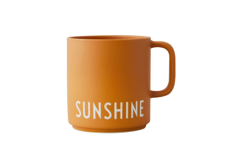 Hrnček s nápisom Sunshine, s uchom