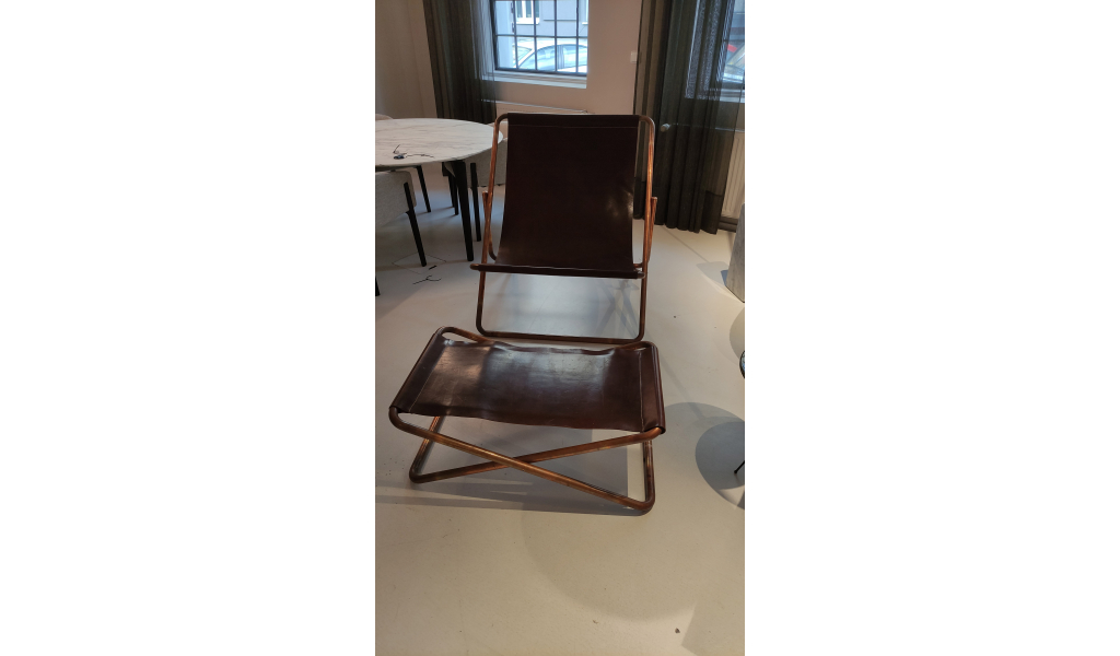 Pouf/podnožka k Rimini Deck Chair - z expozície