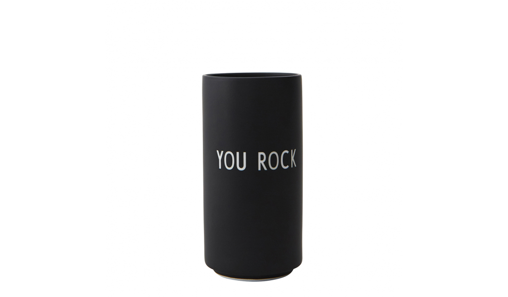 Favourite Vase black (you rock)