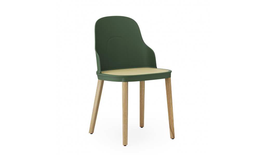 Allez Chair Molded Wicker Seat Oak