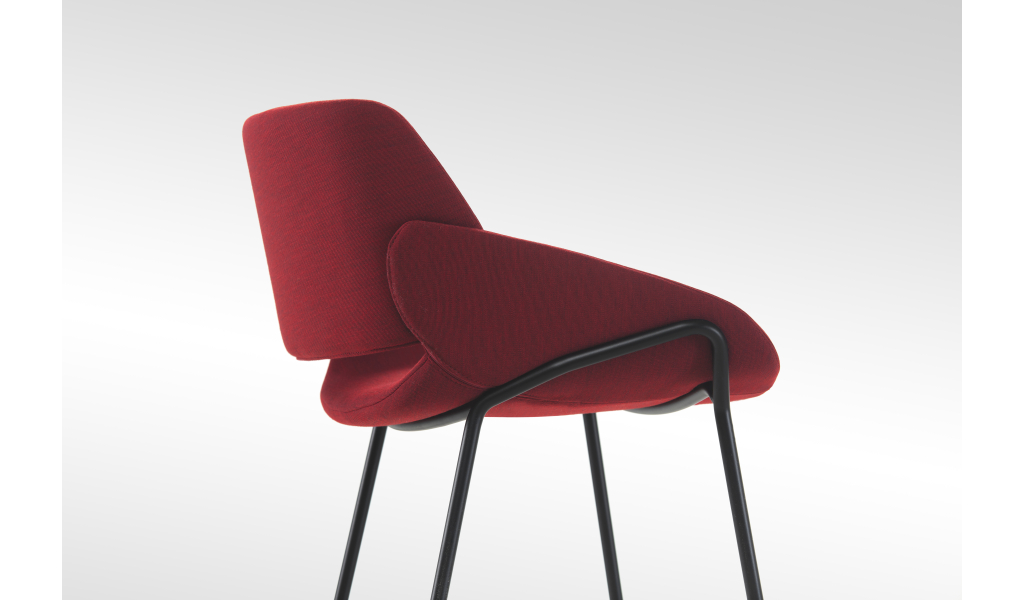 Monk Barstool with backrest