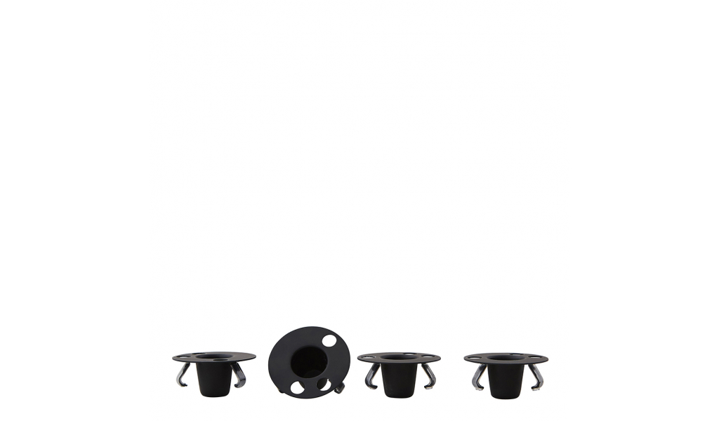Mini Candle Holder Set pro espresso cups, set 4ks
