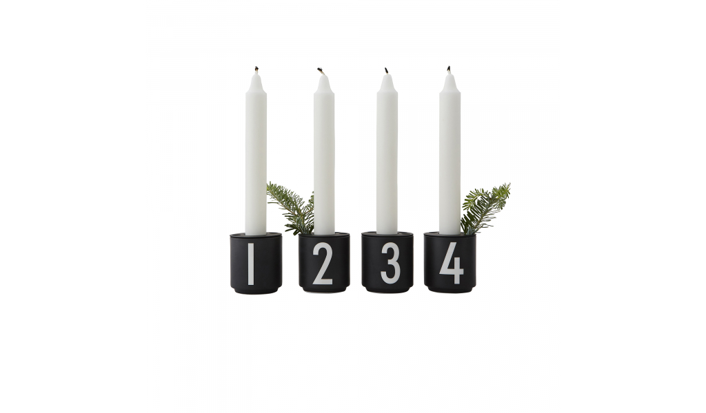 Mini Candle Holder Set pro espresso cups, set 4ks