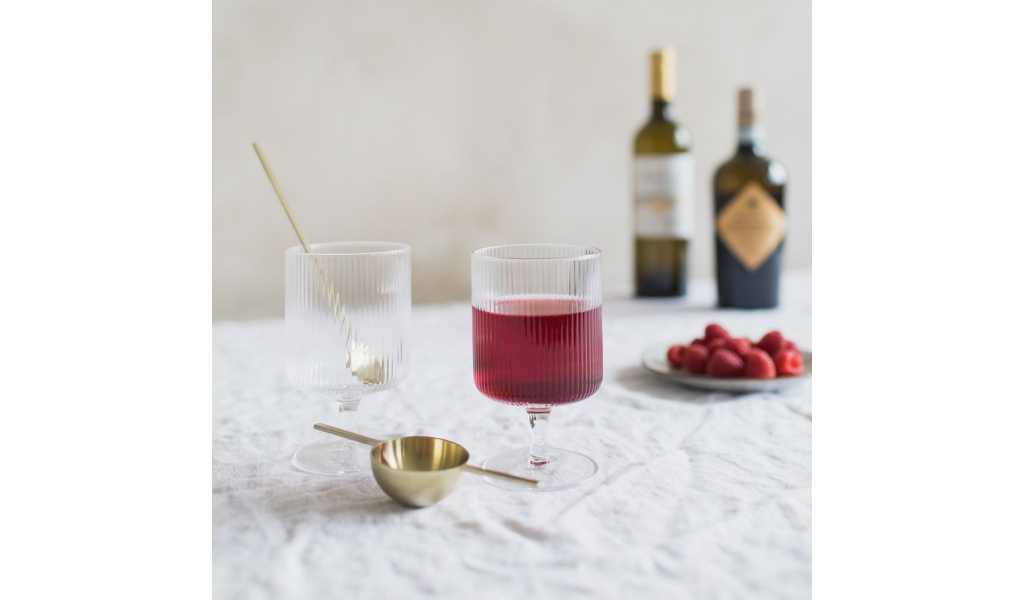 Ripple Wine Glasses, set 2 ks