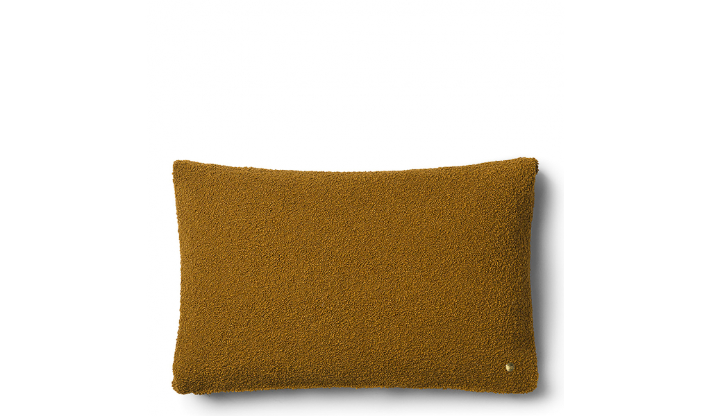 Clean Cushion Wool Boucle