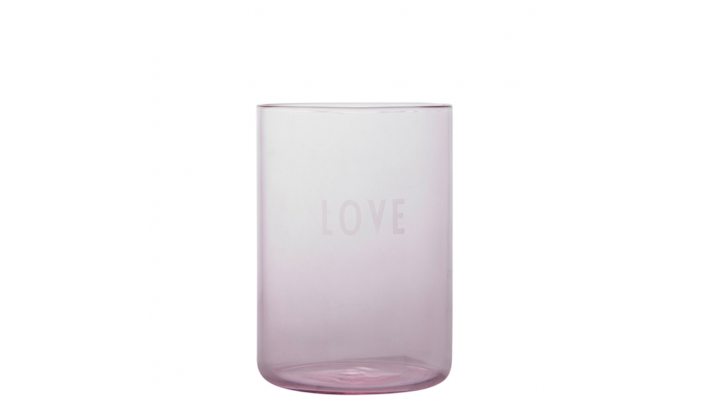 Favourite drinking glass rose (LOVE)