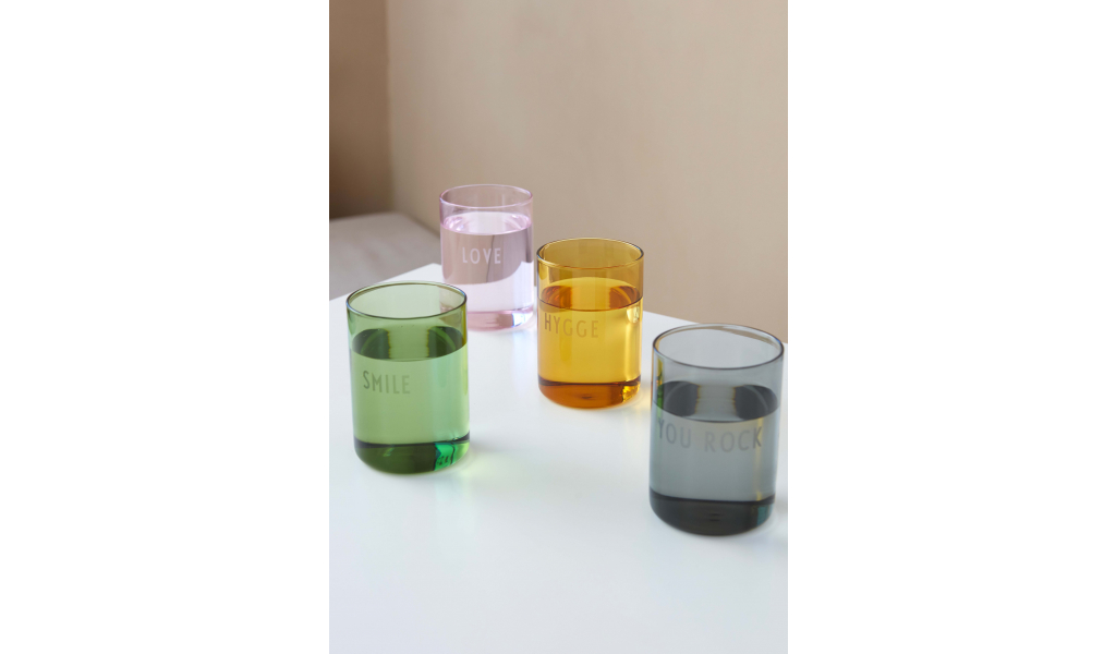 Favourite drinking glass rose (LOVE)