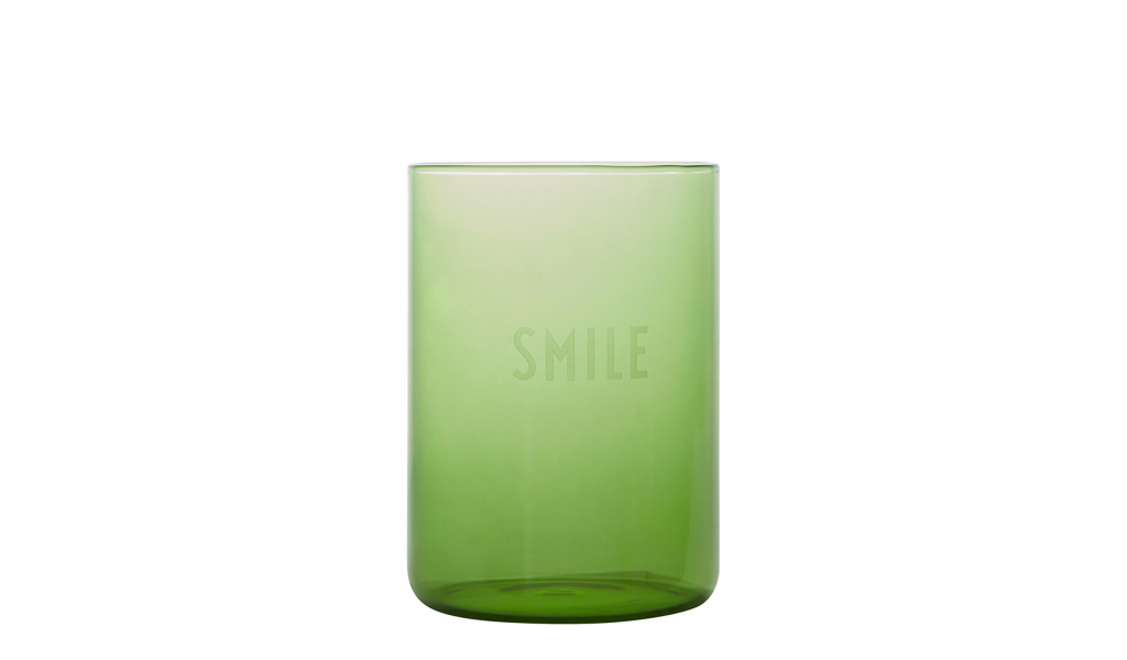 Favourite drinking glass zelená (SMILE)