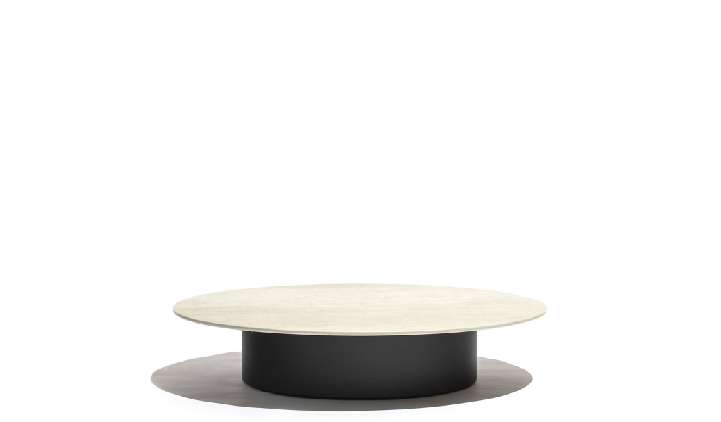 Branta low tables, ceramics Ø100