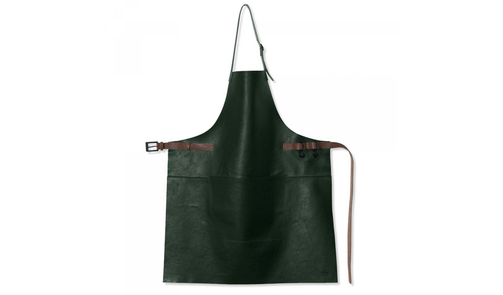 BBQ Style Apron - forest green