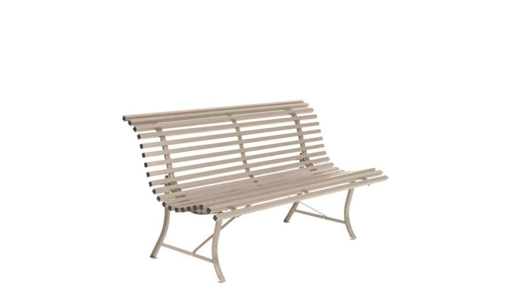 Louisiane Steel Bench 150 cm