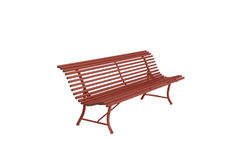 Louisiane Steel Bench 200 cm
