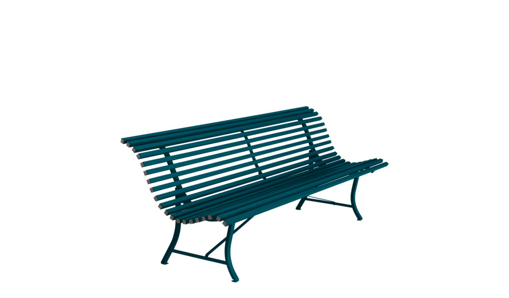 Louisiane Steel Bench 200 cm