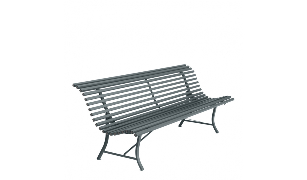 Louisiane Steel Bench 200 cm