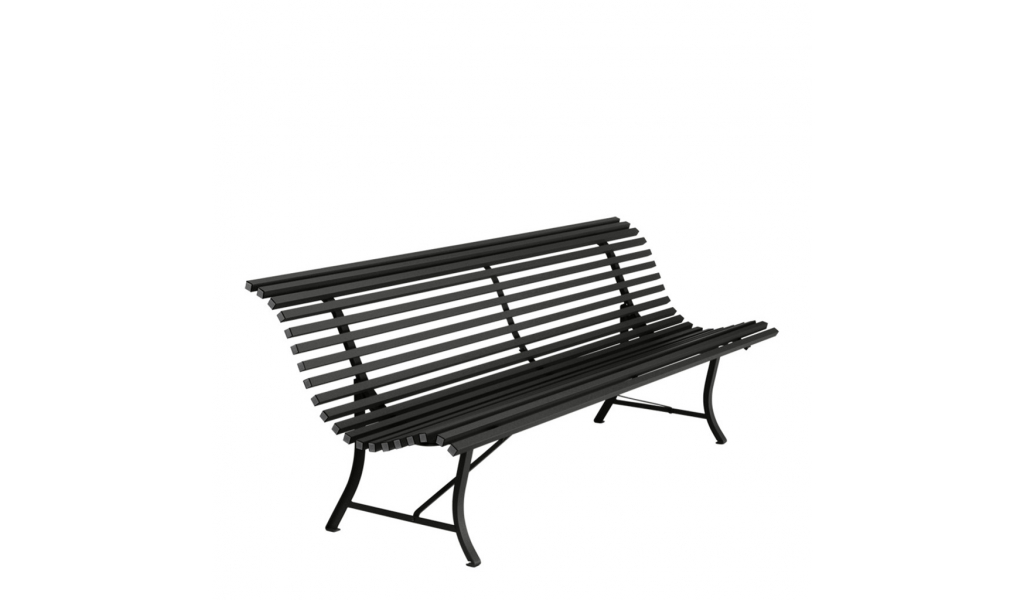 Louisiane Steel Bench 200 cm