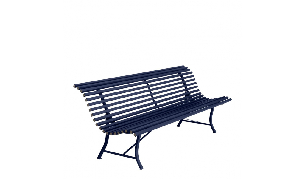 Louisiane Steel Bench 200 cm