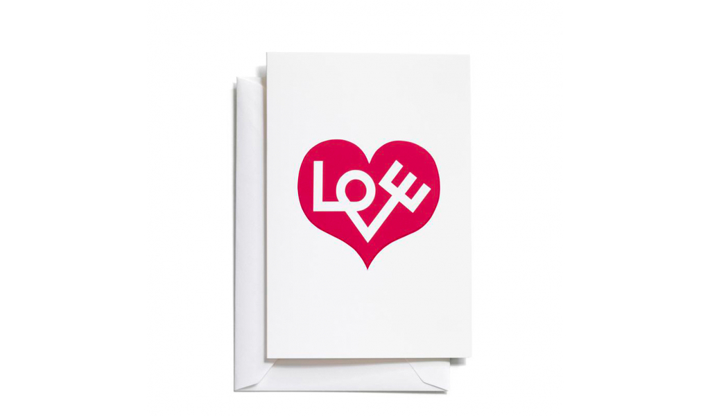 Přání Greeting Card - Love Heart