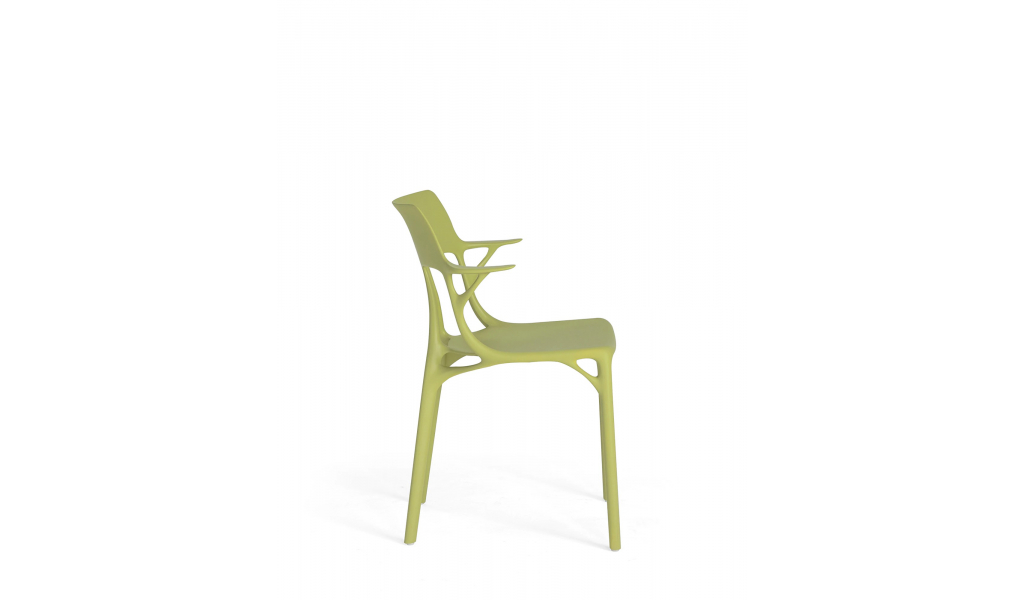 A.I.Chair zelená z expozice