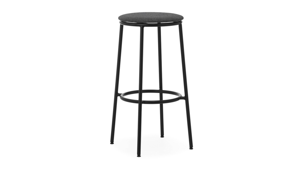Circa Barstool 75 cm, with upholstery