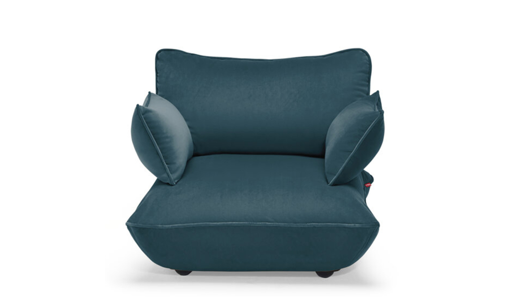 Sumo Loveseat Velvet Recycled