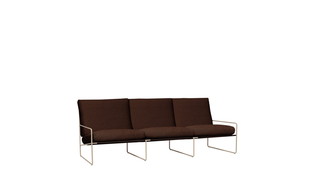 Desert 3-seater, Pure Bouclé