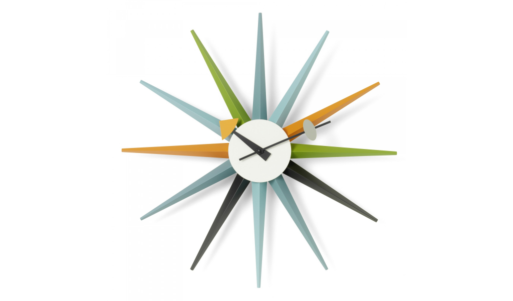 Sunburst Clock