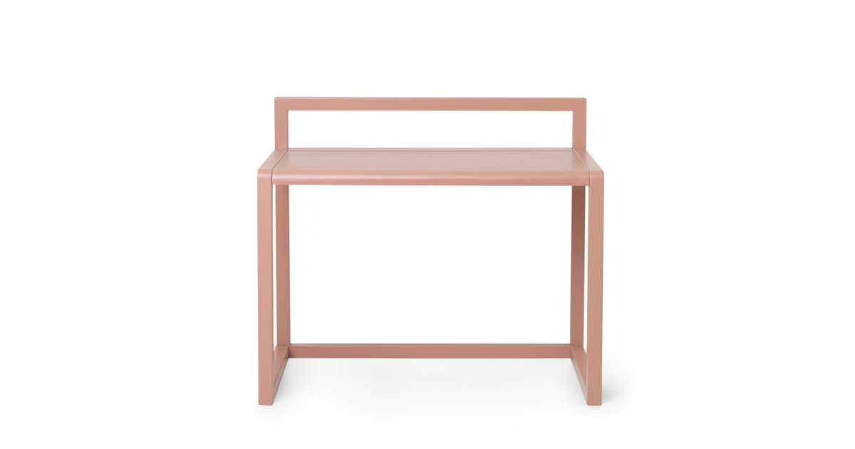 Little Architect Desk rose | Konsepti.com