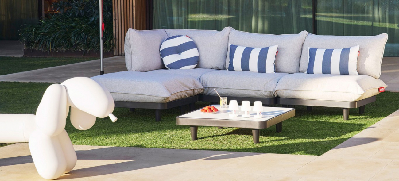 Outdoor modular sofa Paletti
