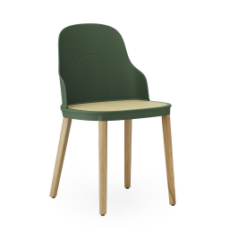 Allez Chair Molded Wicker Seat Oak