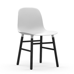 Form Chair Black Oak