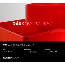 Elektronický dárkový poukaz 2000 Kč