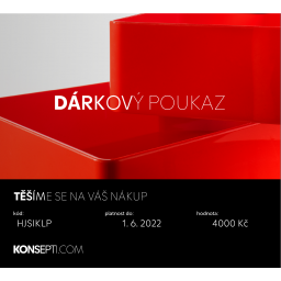 Elektronický dárkový poukaz 4000 Kč