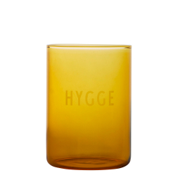 Favourite drinking glass žlutá (HYGGE)