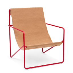 Desert Lounge Chair Poppy Red/Sand