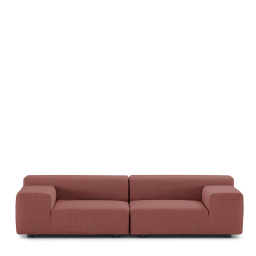Plastics Outdoor-pouf, zadová opěrka
