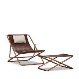 Rimini Deck Chair & Pouf