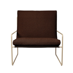 Desert 1-seater, Pure Bouclé