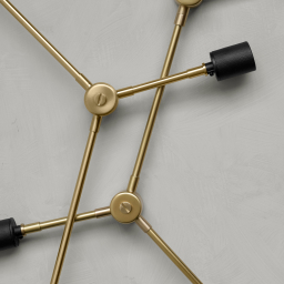 Harrison Chandelier mosaz