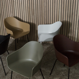 Harbour Dining Chair, kovová podnož