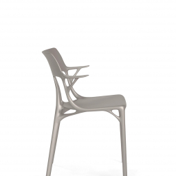 A.I.Chair, lesklá šedá, z epozice
