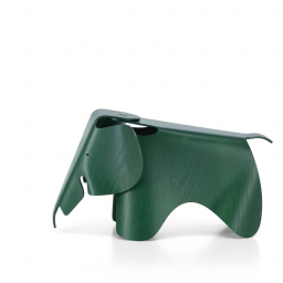 Eames Elephant tmavě zelená
