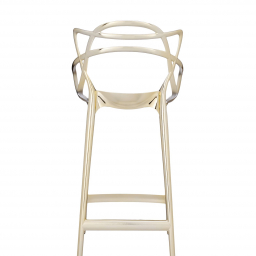 Masters stool Metal, zlatá, NOVÁ