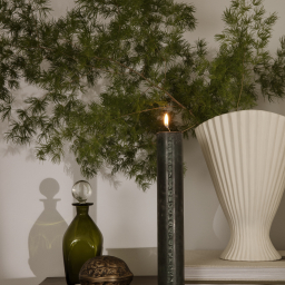 Fountain Vase Off-white