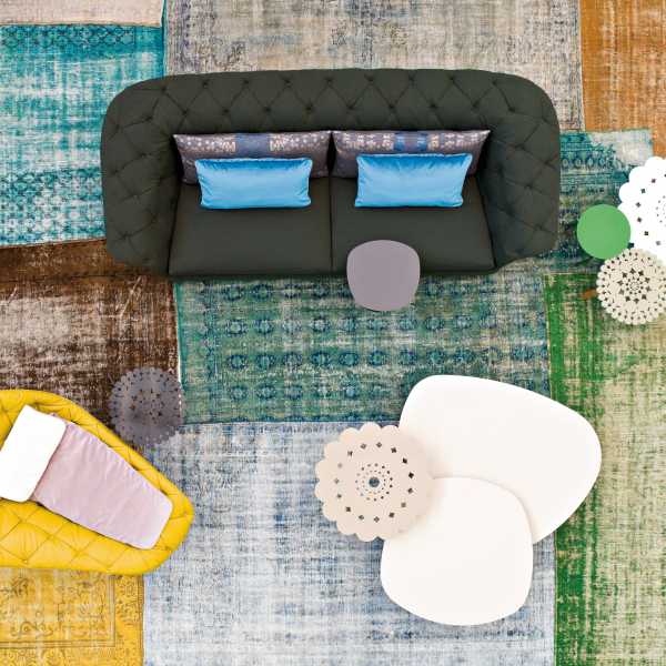 Bohemian chaise lounge