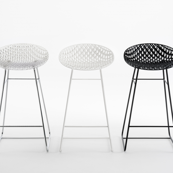 Smatrik stool Outdoor white / white