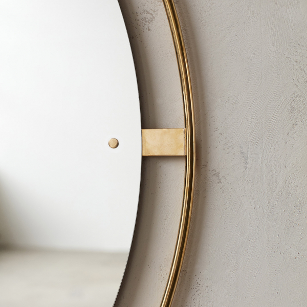 Nimbus Mirror brushed brass